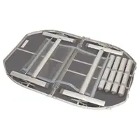 Стіл Bo-Camp Case Model Oval 120x80 cm Grey (1404415)