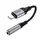 Переходник HOCO Lightning to 3.5mm Fresh digital audio converter LS36A |0.12m, DA|