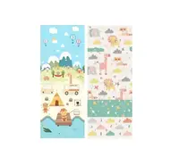Килимок ігровий BobShop, 2-х сторонній, водонепроникний, термо. Multicolor (109957)