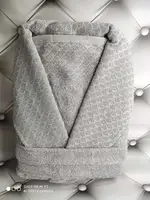 Mila  Mint Pupilla Махровий чоловічий халат з рушником 50х90см.