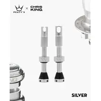 Ниппели Peaty's x Chris King Tubeless Valves, 42mm, Silver