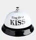 Звонок настольный "RING FOR A KISS" белый