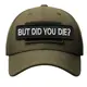 Набор шевронов 2 шт But Did You Die, 2,5×10 см, вышитый патч нашивка шеврон