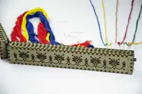 Органайзер для ниток ТМ Embroidery Craft Органайзер-розкладушка під процес карпатська ялинка 120 отворів OG-008