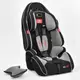 Детское автокресло JOY универсальное с бустером, группа 1/2/3 (9-36 кг). Black and grey 69076