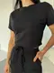 Костюм (юбка+топ) AO245 Черный L/XL