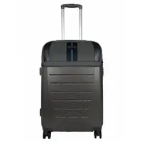 Чемодан Semi Line 24" (M) Dark Brown/Blue Line (T5736-2)