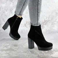Ботильоны женские Fashion Dutchess 2353 36 размер 23,5 см Черный