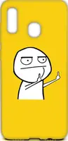 Чехол-накладка TOTO Cartoon Soft Silicone TPU Case Samsung Galaxy A20/A30 FK 2 Yellow