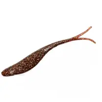 Плавающий силикон ZMAN Scented Jerk Shadz 5" 5pc #Rootbeer Gold / (663249 / SJS5-230PK5)