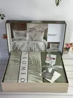 Poplin Samer постель с поплиной. Евро размер. Romeo home Турция.