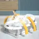 Детская ванночка складная с подушкой, термометром Hanert KinderBad Grey