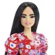 Кукла Barbie Модница в розовом платье в цветочек 29 см (HBV11)