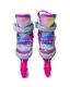 Раздвижные ролики Scale Sports размер 26-29 (светящиеся колеса). Rainbow Pink (276826187)