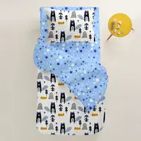 Простирадло на резинці в дитяче ліжечко 70х140 COLOR STARS