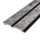 Рейка декоративная PS 2900х118х12мм Бетон с золотыми вкраплениями SW-00001752