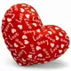 Игрушка мягкая "Сердце Love" размер L (45х14х30 см)