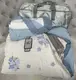 Постельное белье евро с демисезонным одеялом из муслина Koloco 20199 220х240 см