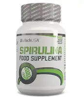 Натуральна добавка BioTech Spirulina, 100 таблеток