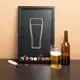 Рамка копилка "Beer" для крышек, Черный