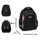Рюкзак школьный YES S-115M Just Black 550296 20.6 л