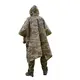Пончо-дождевик с запаянными швами Kiborg Waterproof Multicam