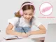 Детские проводные наушники Picun Q5 Pink