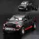Металлическая модель Dodge Ram TRX 1:32 — инерционная машинка с фарами и звуком, черная