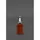 Кожаный брелок Premium Светло-коричневый