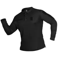 Поло Paladin Long LT CoolPass Pique Light Чорне (7367), XXXXL