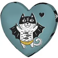 Подушка сердце 3D I love you 40х40х7,5 см 3DPS_18L002