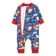Комбинезон на молнии для новорожденных Christmas toys футер
