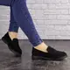 Женские мокасины Fashion Rusty 1630 40 размер 25 см Черный