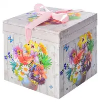 Коробка подарочная Stenson Лето N-00386 30*30*30 см