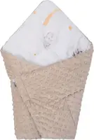 Конверт-одеяло для ребенка 2 в 1 Bubaba by FreeON SLEEPY ANIMALS BEIGE 65х65 см