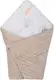 Конверт-одеяло для ребенка 2 в 1 Bubaba by FreeON SLEEPY ANIMALS BEIGE 65х65 см