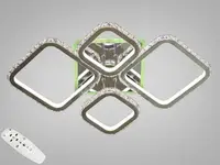 Хрустальная LED-люстра с RGB подсветкой, 150W 8305/2+2-0NEW LED RB dimmerдне