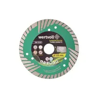Диск алмазний WERTVOLL TURBO GRANITE 125х2.4 мм (DM-2125)