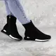 Женские чулочные кроссовки Fashion Kerry 1310 40 размер 25,5 см Черный
