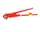 Ключ трубный MASTERTOOL, 90°, 1", кованый. Red (76-0751)