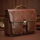 Мужской деловой портфель Tony Perotti Italico 8013/42 (90388) Коньячный