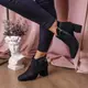 Ботильоны женские Fashion Jet 2297 40 размер 25,5 см Черный