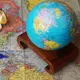 Гироглобус Solar Globe Mova Политическая карта 11,4 см (MG-45-BOE)