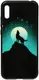 Чехол-накладка TOTO Night Light Print Glass Case Huawei Y6 2019 Howling Wolf