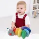 Развивающая мягкая игрушка "Гусеница" МС 040701-01 на липучках