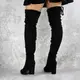 Женские ботфорты Fashion Ladron 1366 39 размер 24,5 см Черный