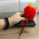 Ручка кулькова плюшева фігурна ʼʼКицяʼʼ, синя (1шт)