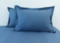 Наволочка сатин Турция Blue Grey Nav50*70-218