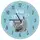 Часы настенные круглые What time is it? 36 см (CHR_P_20A015)