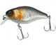 1699-18-71 Воблер Jackall Chubby 38мм 4г UV Mat Silver&Black